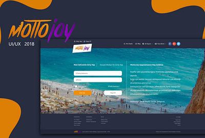 MottoJoy UI/UX app css design html5 laravel php sql ui ux web website