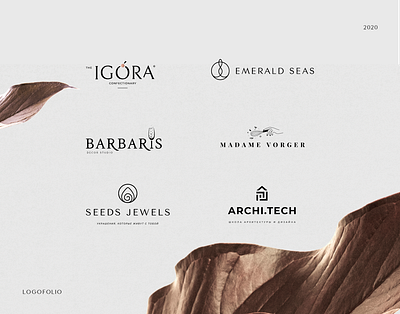 Logofolio black branding elegant gold identity logo logo design logofolio logomaker logotype minimalistic