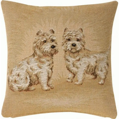 DOGS LIGHT FRENCH COUCH CUSHION branding home decor tapestry tapestry cushion wall art