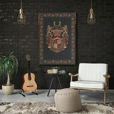 ROYAL CREST II BELGIAN WALL TAPESTRY home decor tapestry tapestry cushion tapestry throw wall art