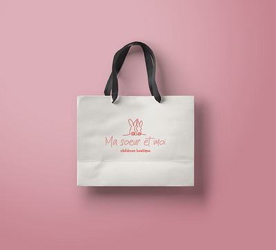 Childrens Boutique 'Ma Soeur et moi' boutique branding logodesign