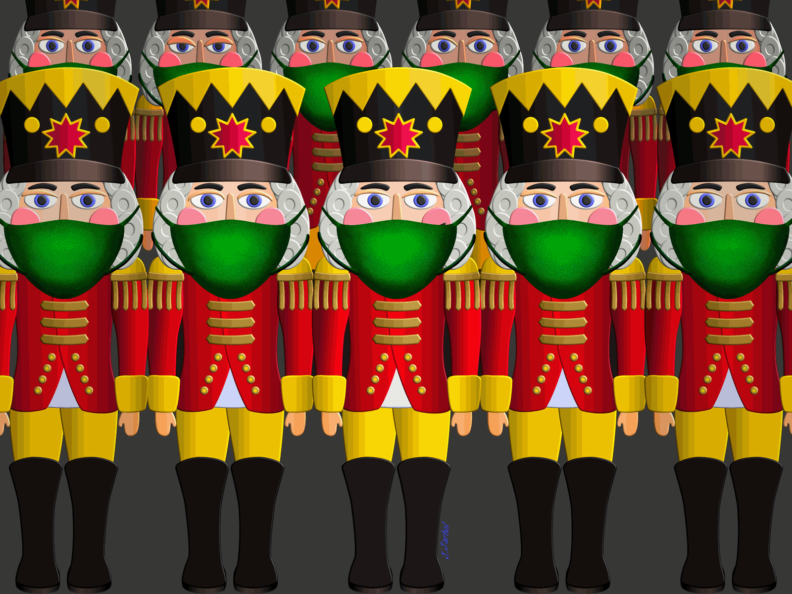 Maskcrackers 🎄🌰😷 2d animation 2danimation animated animated gif character design children book illustration childrens illustration christmas digital animation digital art digital illustration digitalart funny character kids illustration nutcracker vector animation vector illustration