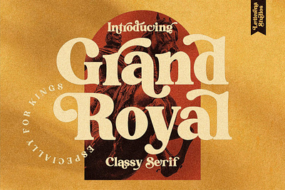 Grand Royal - Luxury Serif Font branding calligraphy design display elegant font font resources fonts handwriting handwritten logo logos luxury font luxury serif luxury serif font sans serif serif serif font serif font family serif fonts