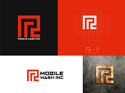 Rr logo branding ecommerce logo monogram rr rr logo