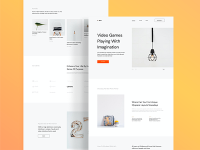 Muir – UI Kit for Sketch and Figma agency website clean ui creative design custom desktop grid interface minimal design minimalism portfolio pricing testimonials trend 2020 typogaphy ui ux website design whitespace