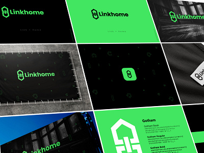 Brand Guidelines - Linkhome logo brand branding design ecommerce guidelines home link linkhome logo