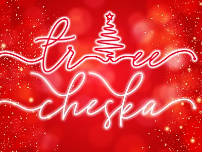Tree Cheska branding design film font font script font wedding monoline