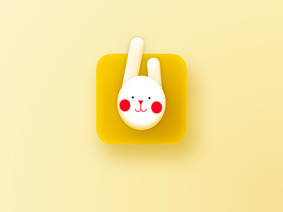 Mr. Rabbit Icon icon illustration