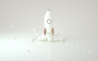 Rocket 3d 3d art 3d ilustration design illustration launch low poly lowpoly release rocket start startup