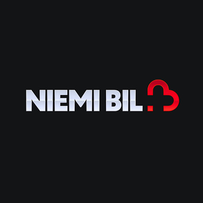 Logotype for Niemi Bil, Swedish car dealership branding car cars company corporate design identity logo logotype