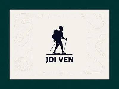 Jdi ven logo logodesign outdoor travel