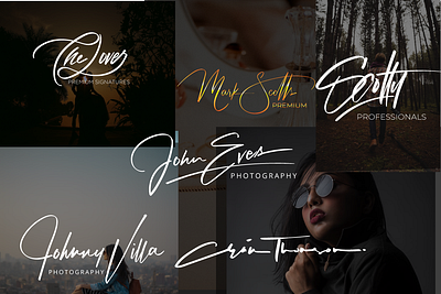 Handwriiten signature fonts calligraphy handwritten logo signature logo