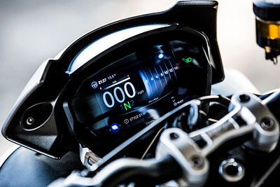 Triumph Street Triple HMI dashboard hmi interface