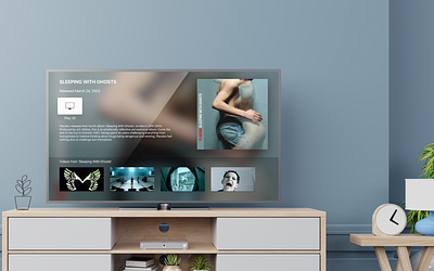 Placebo Apple TV App design interface ui