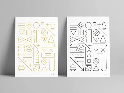 Railway Geometry Posters craft design geometric graphic design illustration lineart minimal railway screenprint signage single color train vector