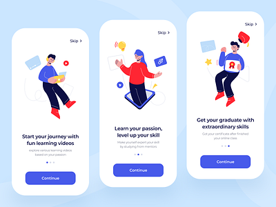 Online Course Exploration 📚 character flat illustration illustration art illustration design illustrations illustrator minimal mobile mobile app mobile app design mobile application mobile design mobile ui online course ui ui design uidesign uiux vector