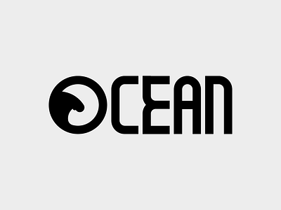 OCEAN archive concept constellation idea lettermark logo logotype mark ocean wave