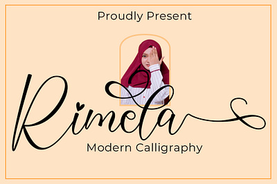 Rimela Script Calligraphy branding film font font script font wedding ligatures monoline