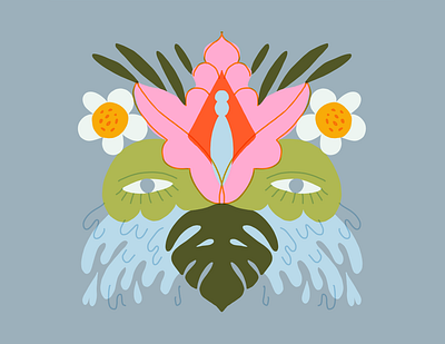 Abstract Drawing abstract abstract art design drawing floral flower flowers graphic graphic design illustration leah schmidt leahschm leahschmidt nature pattern symmetrical symmetry water