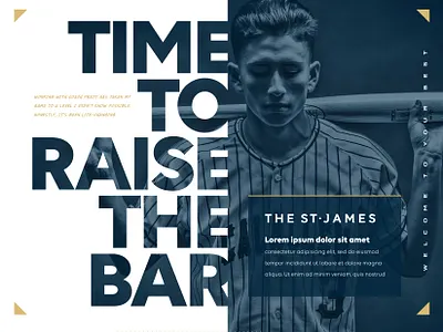 The St. James Creative Direction art direction athletics banner basketball branding campaign concept creative direction graphic design graphic designer poster sports texture typography visual design