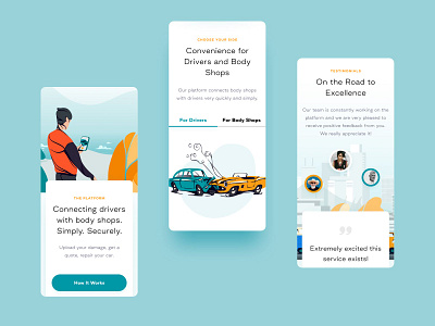 AutoBuddy app brand branding design inspiration interaction ui uiux ux webdesign website