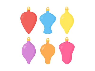 Day 346 - 366 Days of Illustration Challenge - MintSwift bauble baubles christmas christmas ball christmas decoration christmas decorations christmas tree decoration digital illustration flat design flat illustration flatdesign illustration illustrations illustrator mintswift ornament vector vector illustration xmas