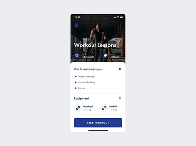 Workout Tracker - Daily UI #41 brand identity daily 100 challenge daily ui dailyui dailyui041 dailyuichallenge design dizzarro design ecommerce ecommerce app fitness fitness app webdev wordpress wordpress development workout workout app workout tracker