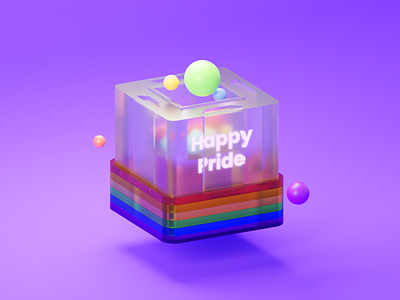 Happy Pride bisexual creative gay graphic illustration lesbian lgbt lgbtq pride pride 2022 queer rainbow transgender