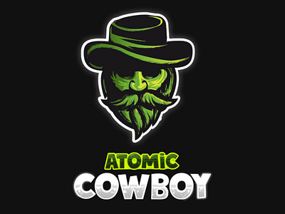 Cowboy logo cowboy energy drink