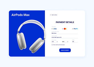 Daily UI #2: Credit Card Checkout app art checkout creditcard dailyui flat illustration illustrator minimal ui ux web