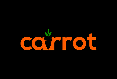 carrot logo brand branding business carrot catering city clean corporate creative cuisine delivery diner dinner eat eating eco food elegant food food delivery game