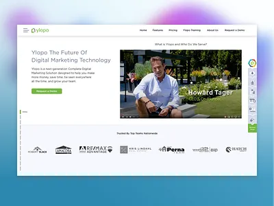 Homepage Detail retina ui ui design ux vector web web design website website concept websites