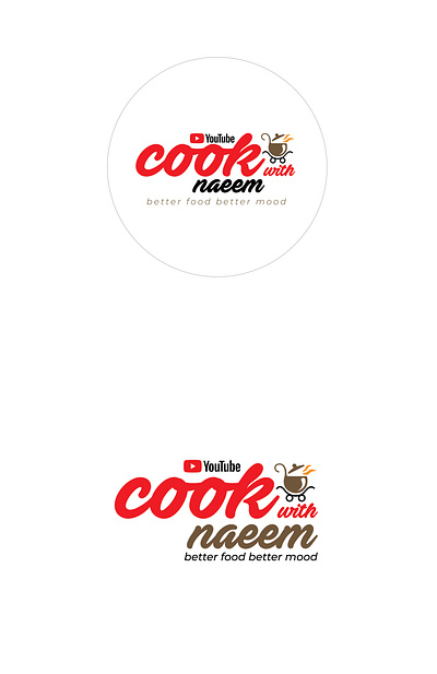 Cook with Naeem Logo branding business card design design graphics design illustration logo logo design logo design branding logodesign logotype vector