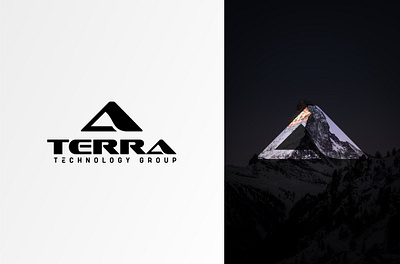Terra Technology Group Design company logo logo logodesign minimal logo outdoor technology logo