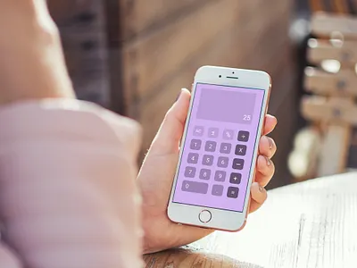 004, Daily UI calculator dailyui minimal simple uiuxdesign