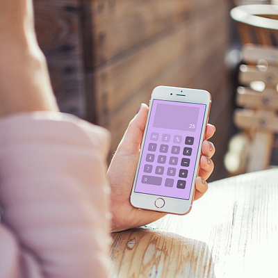 004, Daily UI calculator dailyui minimal simple uiuxdesign