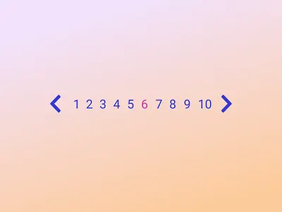 Daily UI challenge 085 adobexd daily ui dailyui design gradient page page design pagination ui ui challenge ux ux design uxdesign uxui web webdesign