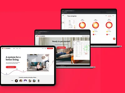 Tiny Rockets: Incremental Habits branding design app design systems figma habit tracker macos productivity tablet uidesign uiux