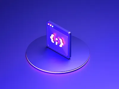 Code icon 3d c4d code code editor editor icon icons illustration source code