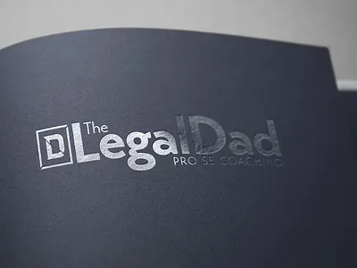 The Legal Dad branding design graphic design logo mockup typography vector