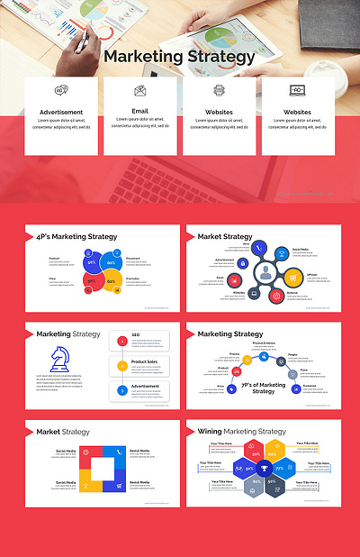 Market Strategy Sample b2b b2c business business plan company plan illustration market market share market size market strategy marketing campaign marketing collateral marketing plan marketing site powerpoint