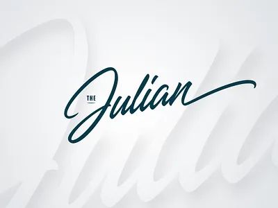 The Julian Branding apartments apparel brand design brand identity design branding collateral downtown environmental design graphic design hospitality hotel identity design logo design signage swag urban visual identity