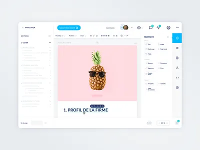 Document layout app prototype ui ux ui design ux web app wireframe wireframes wireframing