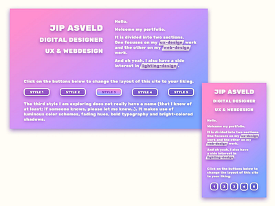 👉Design-my-new-portfolio-challenge. Day03👈 digital design digital designer portfolio portfolio design portfolio website soft ui softui ui design ui style ui trends ux design webdesign website