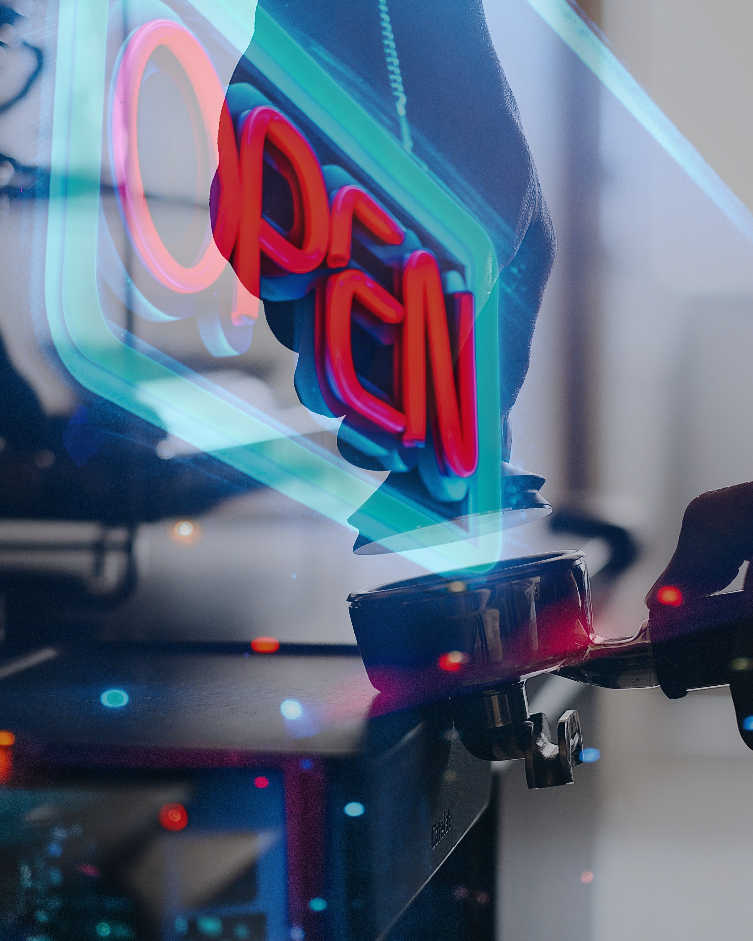 Example of local barista