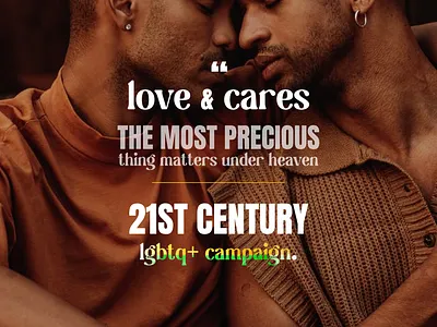 Pride Month 一 Campaign Post Design! branding dailyposter design graphic design illustration lgbtqq logo post poster poster design typo poster typography ui ux vector visual visual identity web website