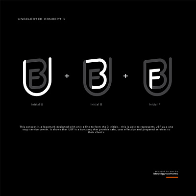 United Best Field (UBF) - Unselected Logo Concepts art direction brand brand design brand identity branding design graphic design identity design logo logodesign visual identity