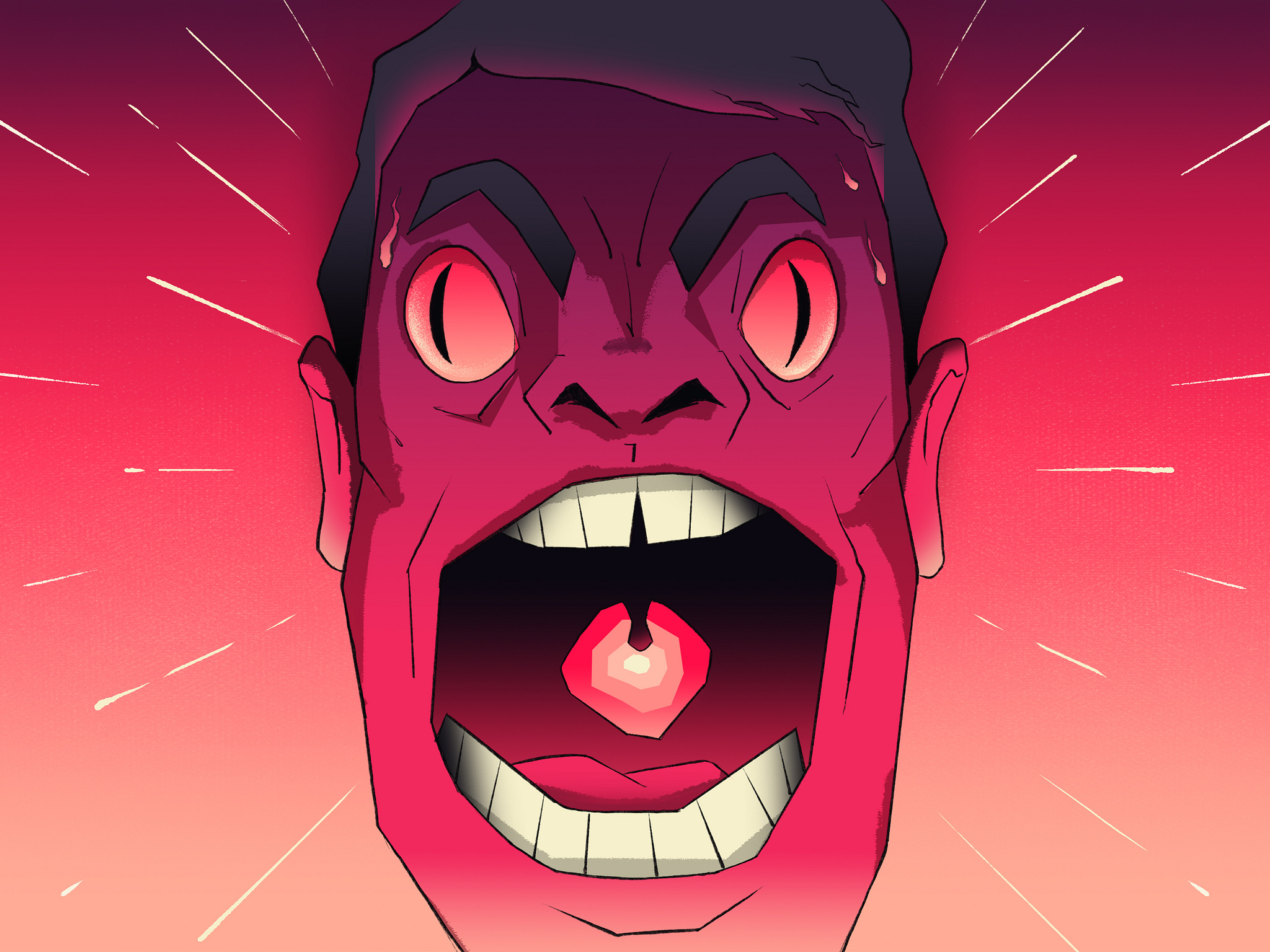 scream-by-florian-farhay-on-dribbble