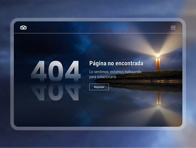 404 Page 2020 404 page beginner blue daily ui design desktop error figma night ocean photo product design reflection reviews sea traveling ui ux web