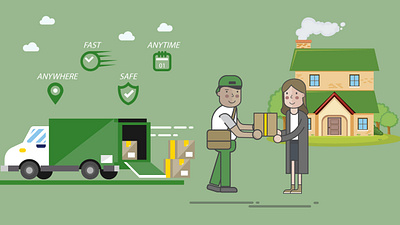 Scene 8 animation art branding design graphic design illustration illustrator minimal vector website